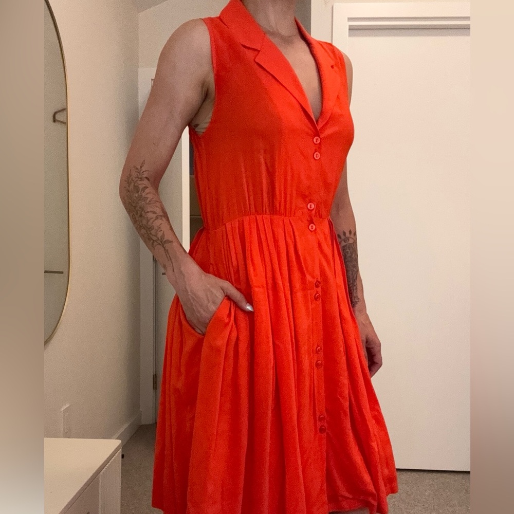Valerie Dumaine dress with pockets